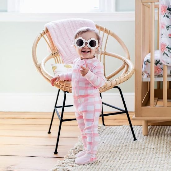 Imagen de Pijamas para niñas 100% algodon organico Burt's bees